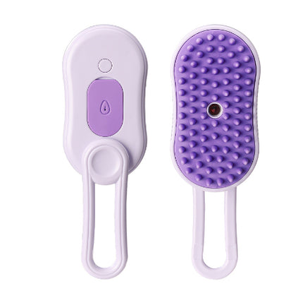 3-in-1 Cat Steam Brush – Pet Grooming & Deshedding Massage Comb