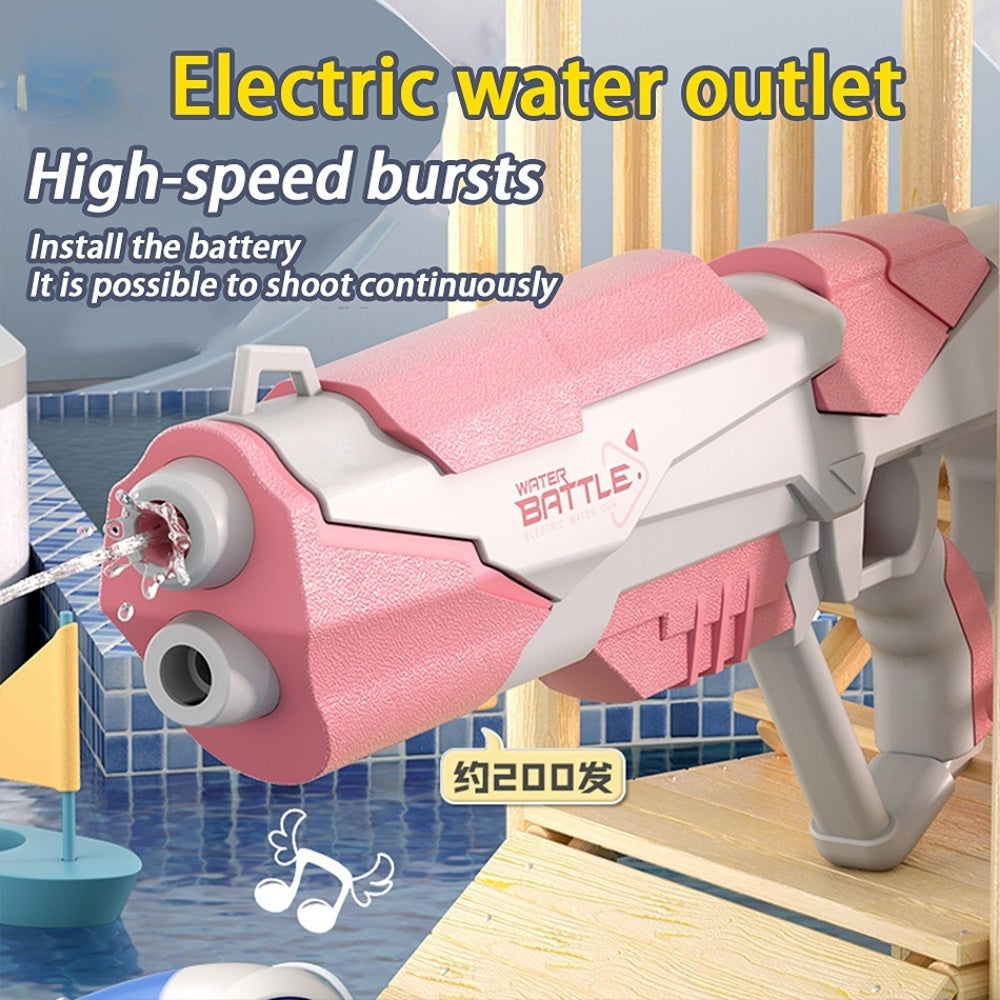 Space Water Gun Electric Automatic Water Absorption Water Fights Toy Outdoor Beach Swimming Pool Bath Toys For Children Kid Gift - Zecs shopping