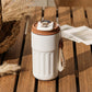 Smart Digital Thermal Bottle – Stainless Steel Temperature Display Coffee Mug