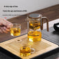 One-Click Magnetic Glass Teapot – Automatic Tea Separation & Filtration Pot